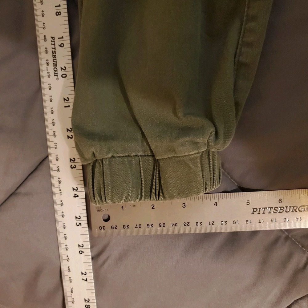 C&C California Women's Lyocell Cargo Jogger Pants Gray Size L - Picture 7 of 7